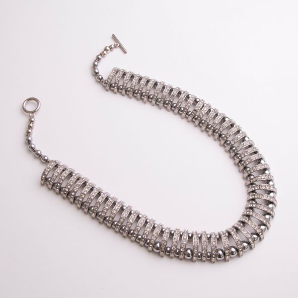 Vintage Silvertone Necklace c.1970